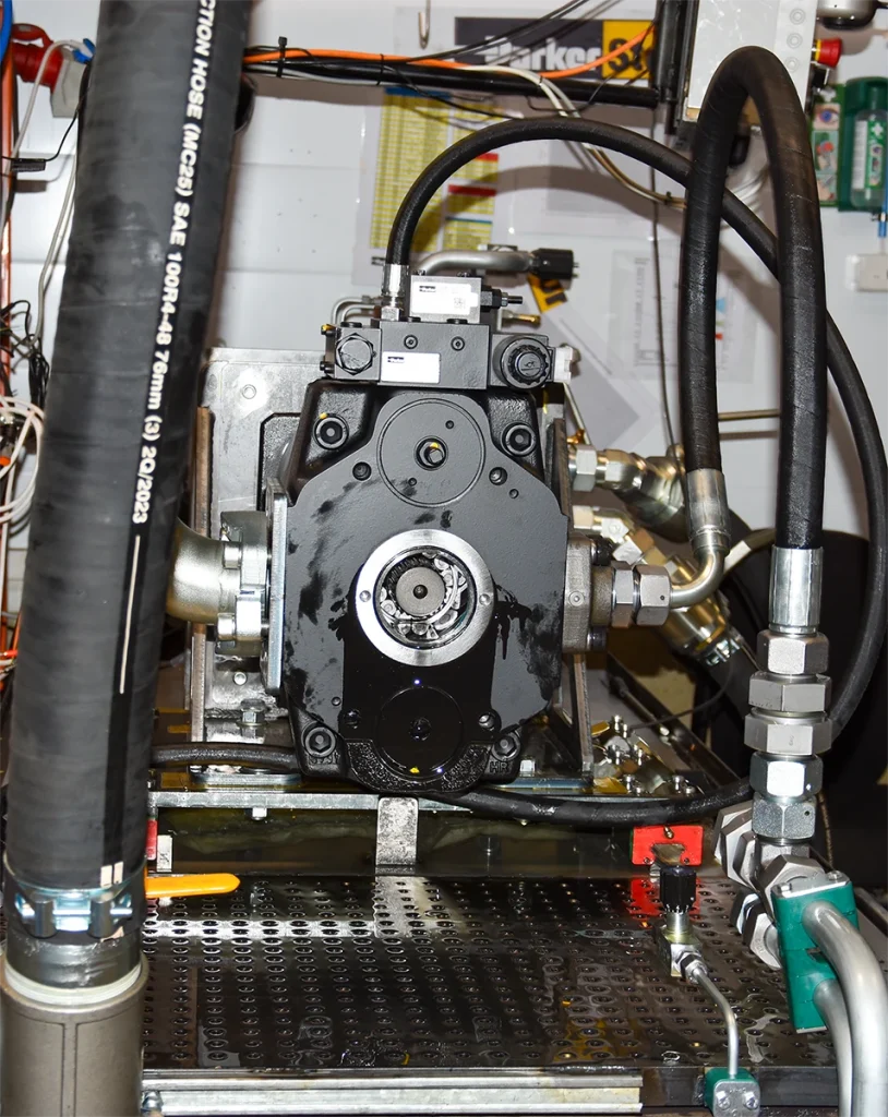 Hydraulikk 2 ParkerStore Trondheim testbenk for hydraulikk, pneumatikk og slanger